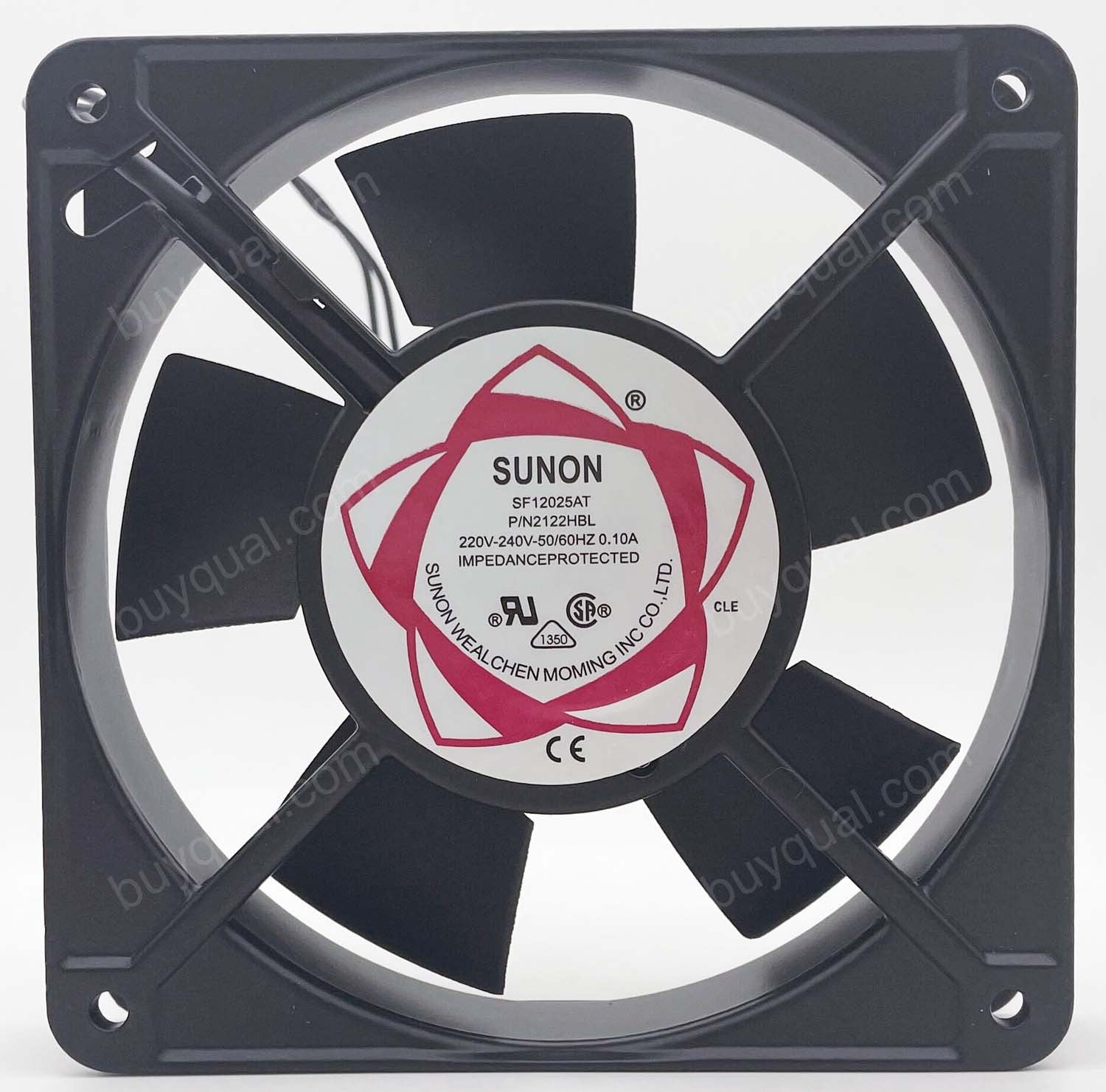 Sunon SF12025AT 2122HSL 2122HBL 220/240V 2wires Cooling Fan Sunon SF12025AT 2122HSL 2122HBL 220/240V 2wires Cooling Fan
